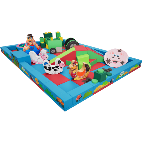 Farm Packaway Soft Play Kit - 6m x 4m (24 floor pads)