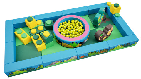 Jungle Packaway Soft Play Kit - 2m x 4m (8 floor pads)