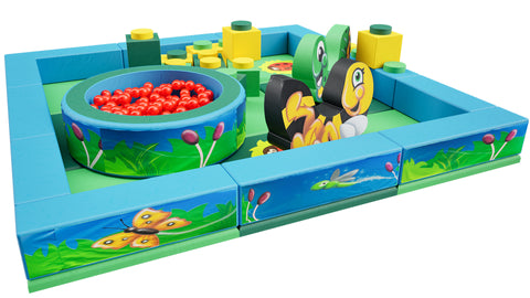 Land and Forest Packaway Soft Play Kit - 3m x 3m (9 floor pads)