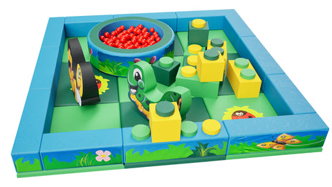 Land and Forest Packaway Soft Play Kit - 3m x 3m (9 floor pads)