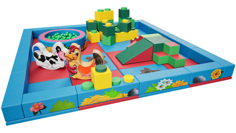 Farm Packaway Soft Play Kit - 4m x 4m (16 floor pads)
