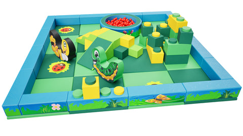 Land and Forest Packaway Soft Play Kit - 4m x 4m (16 floor pads)