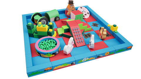 Farm Packaway Soft Play Kit - 5m x 5m (25 floor pads)