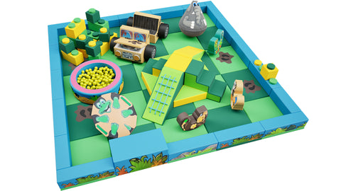 Jungle Packaway Soft Play Kit - 5m x 5m (25 floor pads)