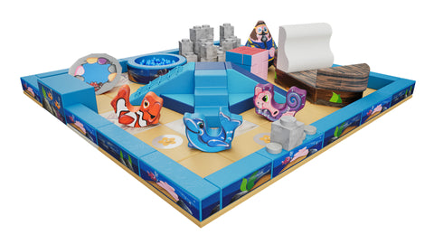 Under the Sea Packaway Soft Play Kit - 5m x 5m (25 floor pads)