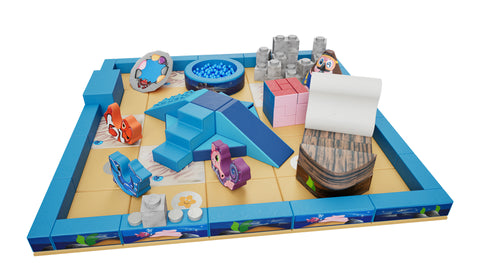 Under the Sea Packaway Soft Play Kit - 5m x 5m (25 floor pads)