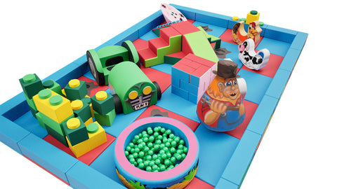 Farm Packaway Soft Play Kit - 6m x 4m (24 floor pads)