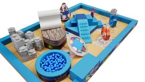 Under the Sea Packaway Soft Play Kit - 6m x 4m (24 floor pads)