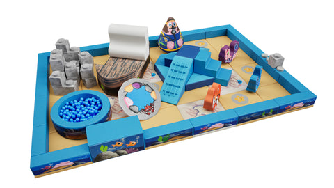 Under the Sea Packaway Soft Play Kit - 6m x 4m (24 floor pads)