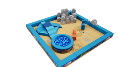 Under the Sea Packaway Soft Play Kit - 4m x 4m (16 floor pads)