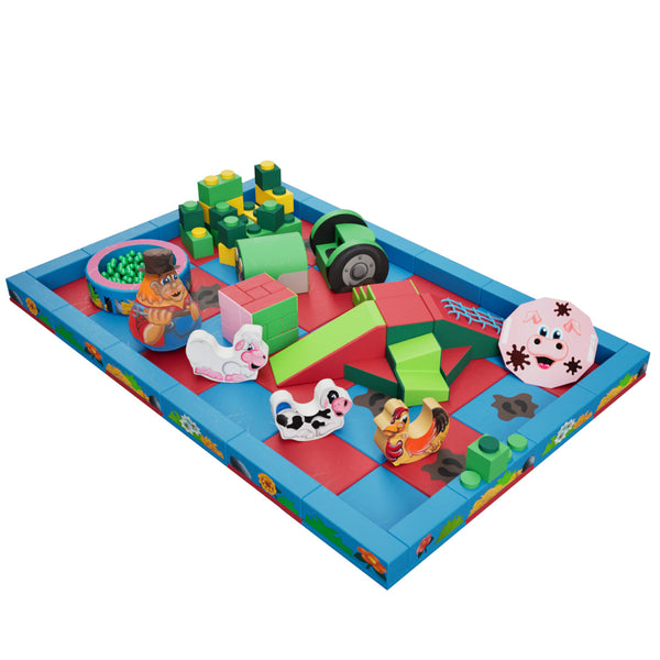 Farm Packaway Soft Play Kit - 6m x 4m (24 floor pads)