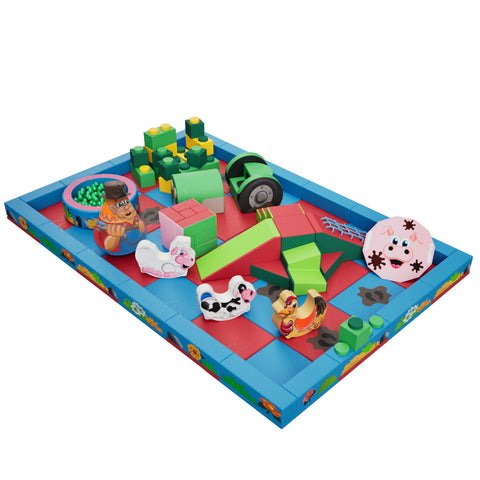 Farm Packaway Soft Play Kit - 6m x 4m (24 floor pads)