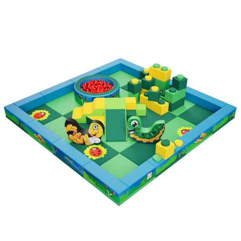 Land and Forest Packaway Soft Play Kit - 4m x 4m (16 floor pads)