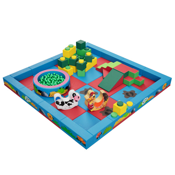 Farm Packaway Soft Play Kit - 4m x 4m (16 floor pads)