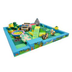 Jungle Packaway Soft Play Kit - 5m x 5m (25 floor pads)