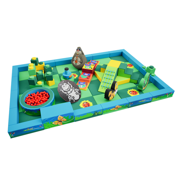 Land and Forest Packaway Soft Play Kit - 6m x 4m (24 floor pads)