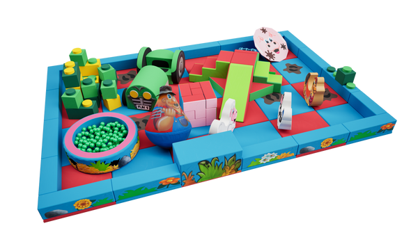 Farm Packaway Soft Play Kit - 6m x 4m (24 floor pads)