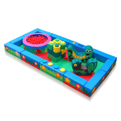 Land and Forest Packaway Soft Play Kit - 2m x 4m - The Soft Brick Company
