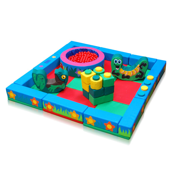 Land and Forest Packaway Soft Play Kit - 3m x 3m (9 floor pads)