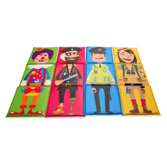 Mix & Match Floor Game - The Soft Brick Company