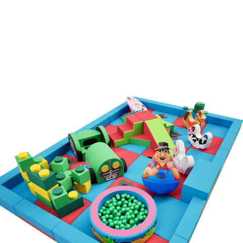 Farm Packaway Soft Play Kit - 6m x 4m (24 floor pads)