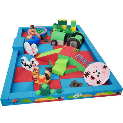 Farm Packaway Soft Play Kit - 6m x 4m (24 floor pads)