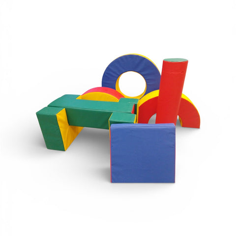 Eight Piece Soft Play Agility Set & Floor Mat