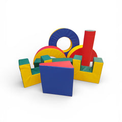 Eight Piece Soft Play Agility Set & Floor Mat - The Soft Brick Company