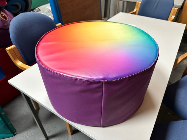 Soft Play Drums - Rainbow theme