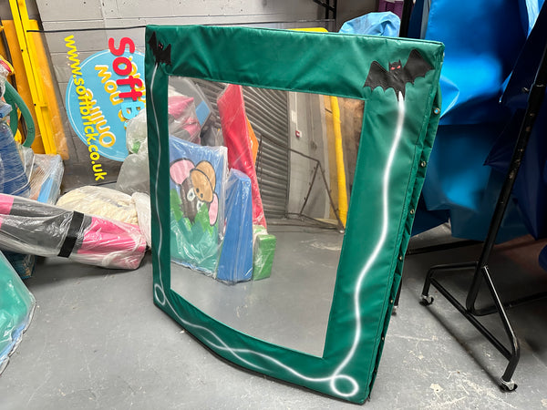 Bespoke Bendy Mirror - Green