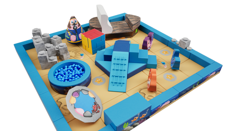 Under the Sea Packaway Soft Play Kit - 5m x 5m (25 floor pads)