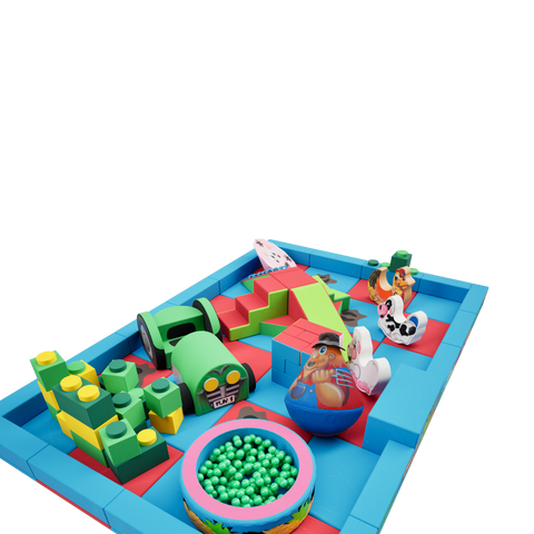 Farm Packaway Soft Play Kit - 6m x 4m (24 floor pads)