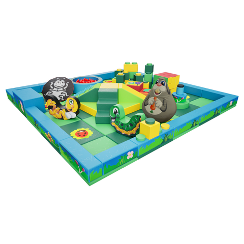 Land and Forest Packaway Soft Play Kit - 5m x 5m (25 floor pads)