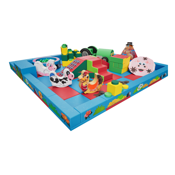 Farm Packaway Soft Play Kit - 5m x 5m (25 floor pads)
