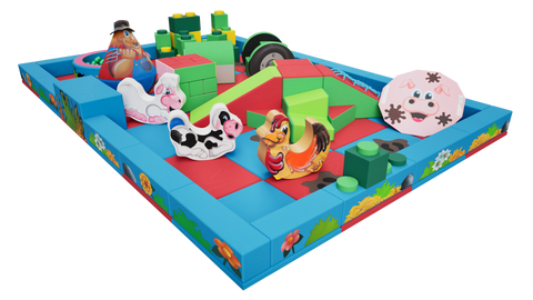 Farm Packaway Soft Play Kit - 6m x 4m (24 floor pads)