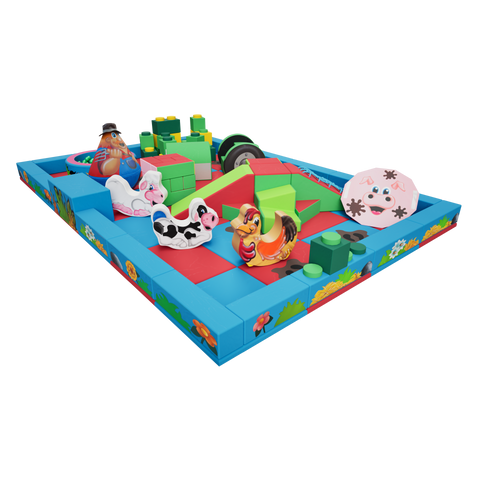 Farm Packaway Soft Play Kit - 6m x 4m (24 floor pads)