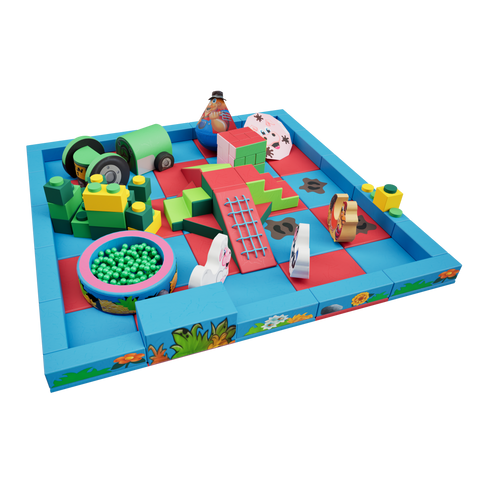 Farm Packaway Soft Play Kit - 5m x 5m (25 floor pads)