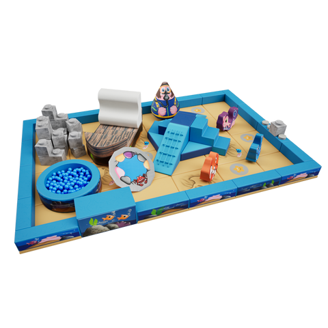 Under the Sea Packaway Soft Play Kit - 6m x 4m (24 floor pads)
