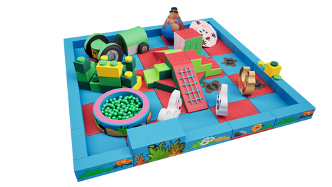 Farm Packaway Soft Play Kit - 5m x 5m (25 floor pads)