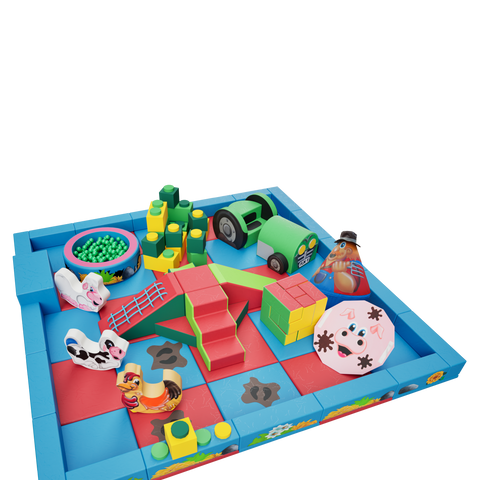 Farm Packaway Soft Play Kit - 5m x 5m (25 floor pads)