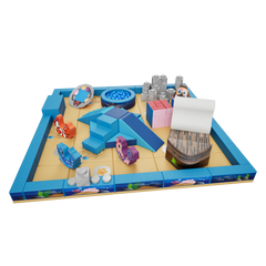 Under the Sea Packaway Soft Play Kit - 5m x 5m (25 floor pads)
