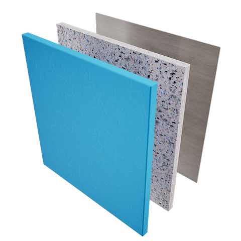 Wall Padding - Wooden Back - 1m x 1.25m (high)