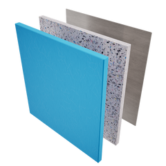 Wall Padding - Wooden Back - 1m x 1.25m (high)