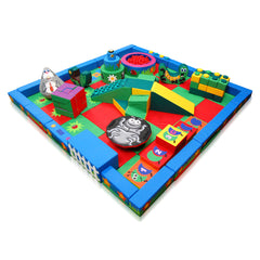 Land and Forest Packaway Soft Play Kit - 5m x 5m - The Soft Brick Company
