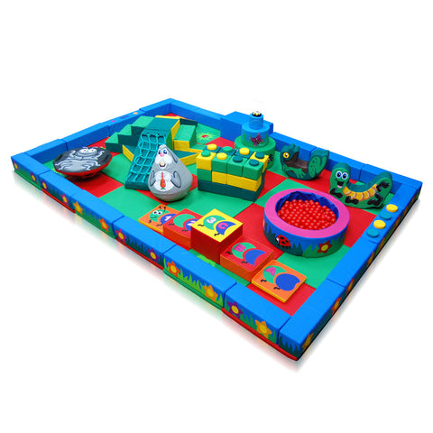 Land and Forest Packaway Soft Play Kit - 6m x 4m (24 floor pads)