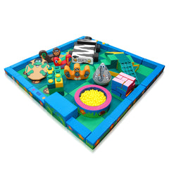 Jungle Packaway Soft Play Kit - 5m x 5m - The Soft Brick Company