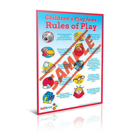 Signage - Rules of Play - Foamex
