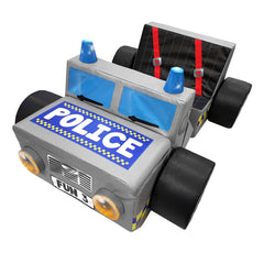 Police Jeep Car - The Soft Brick Company